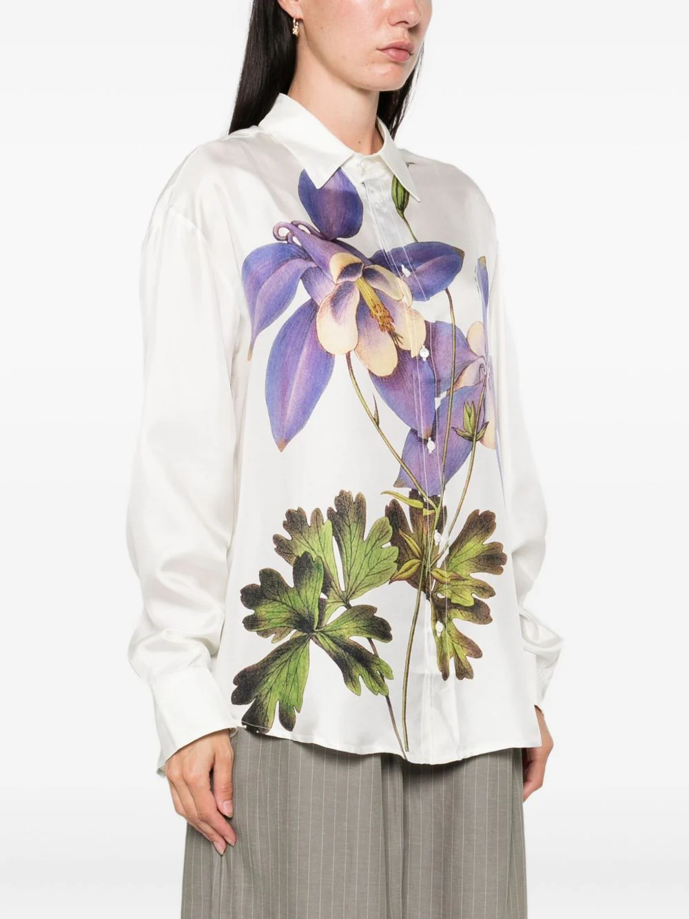 Floral-Print Shirt - Image 2