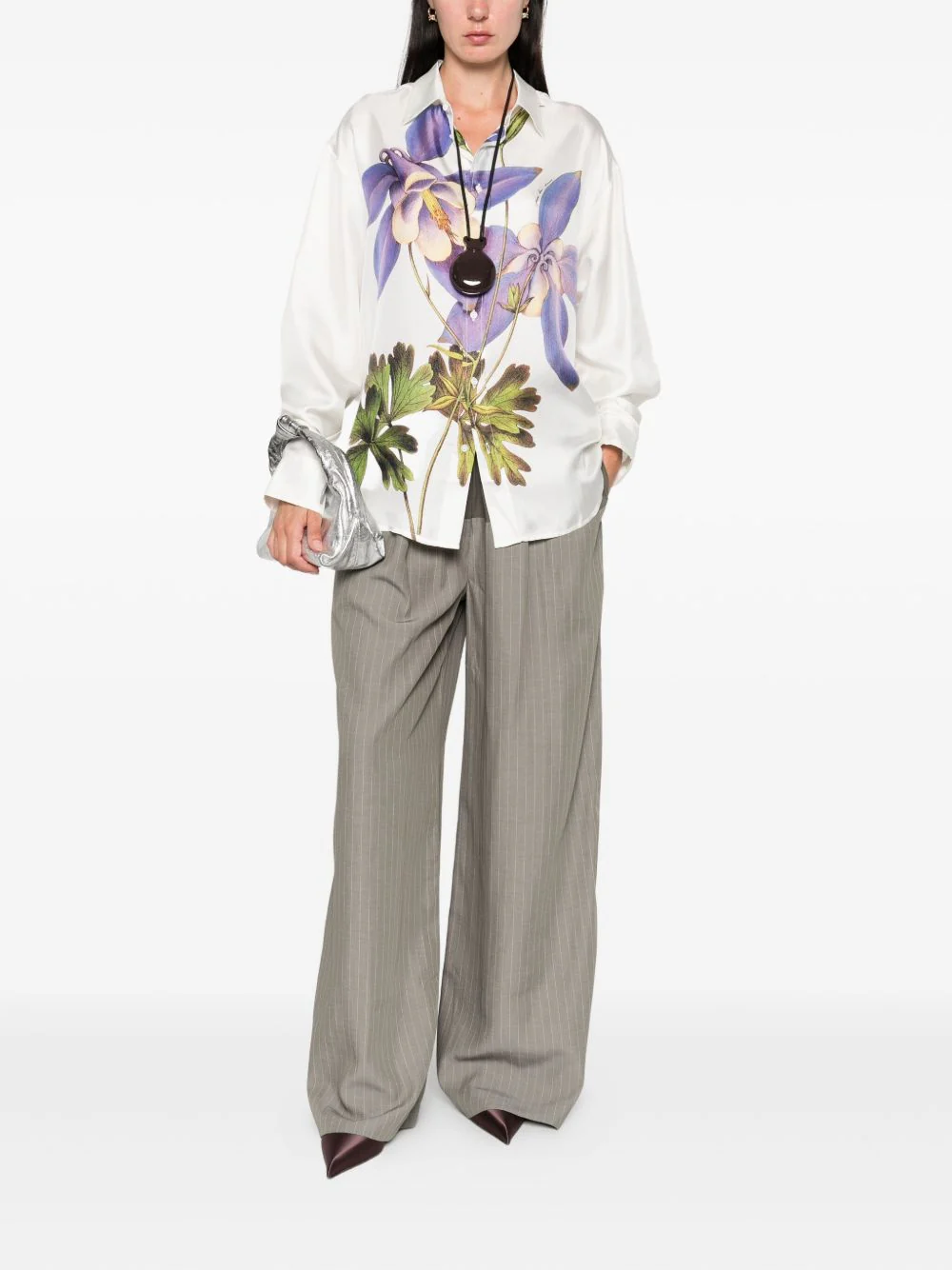 Floral-Print Shirt - Image 4
