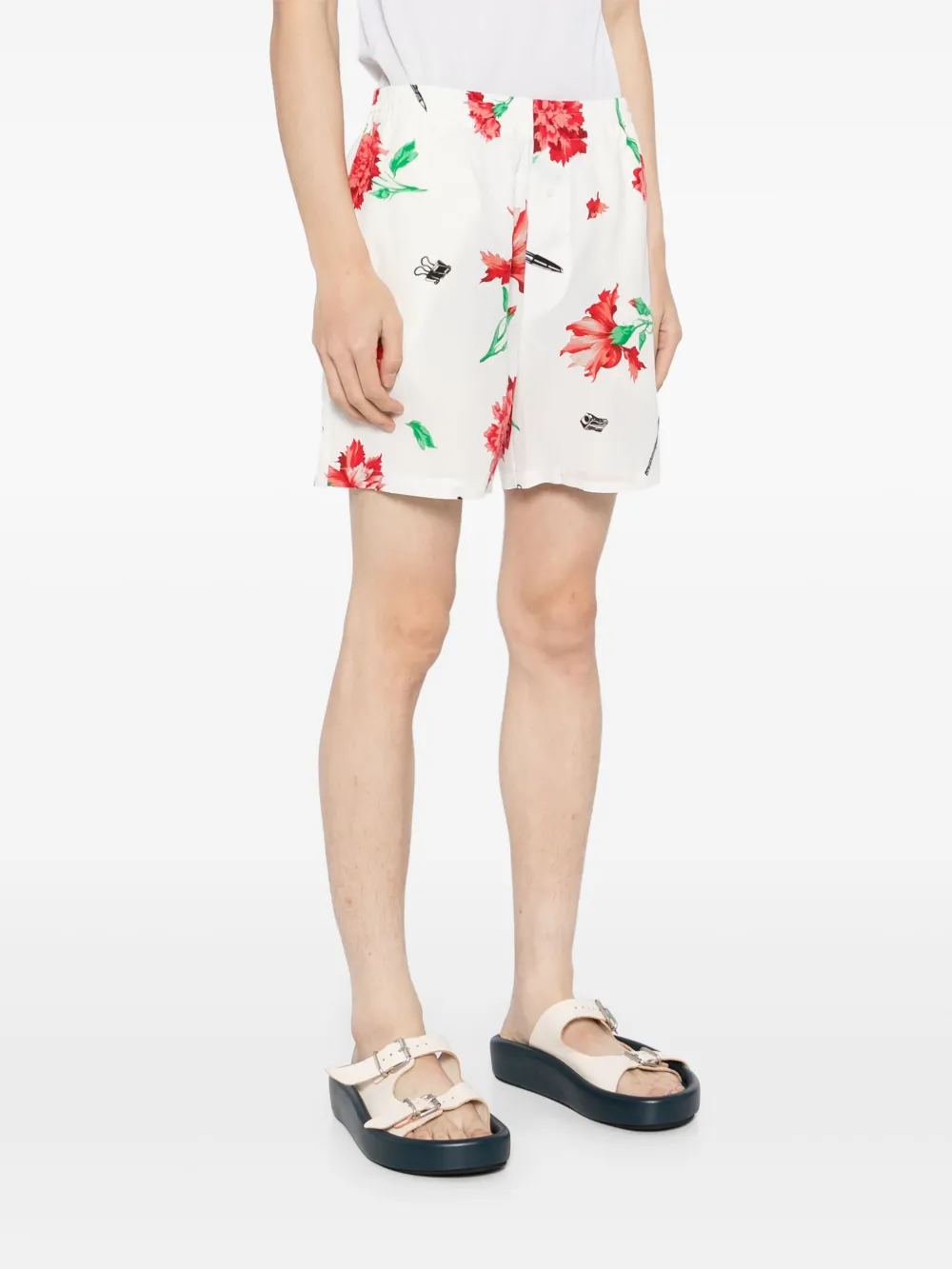 Floral-Print Shorts - Image 3