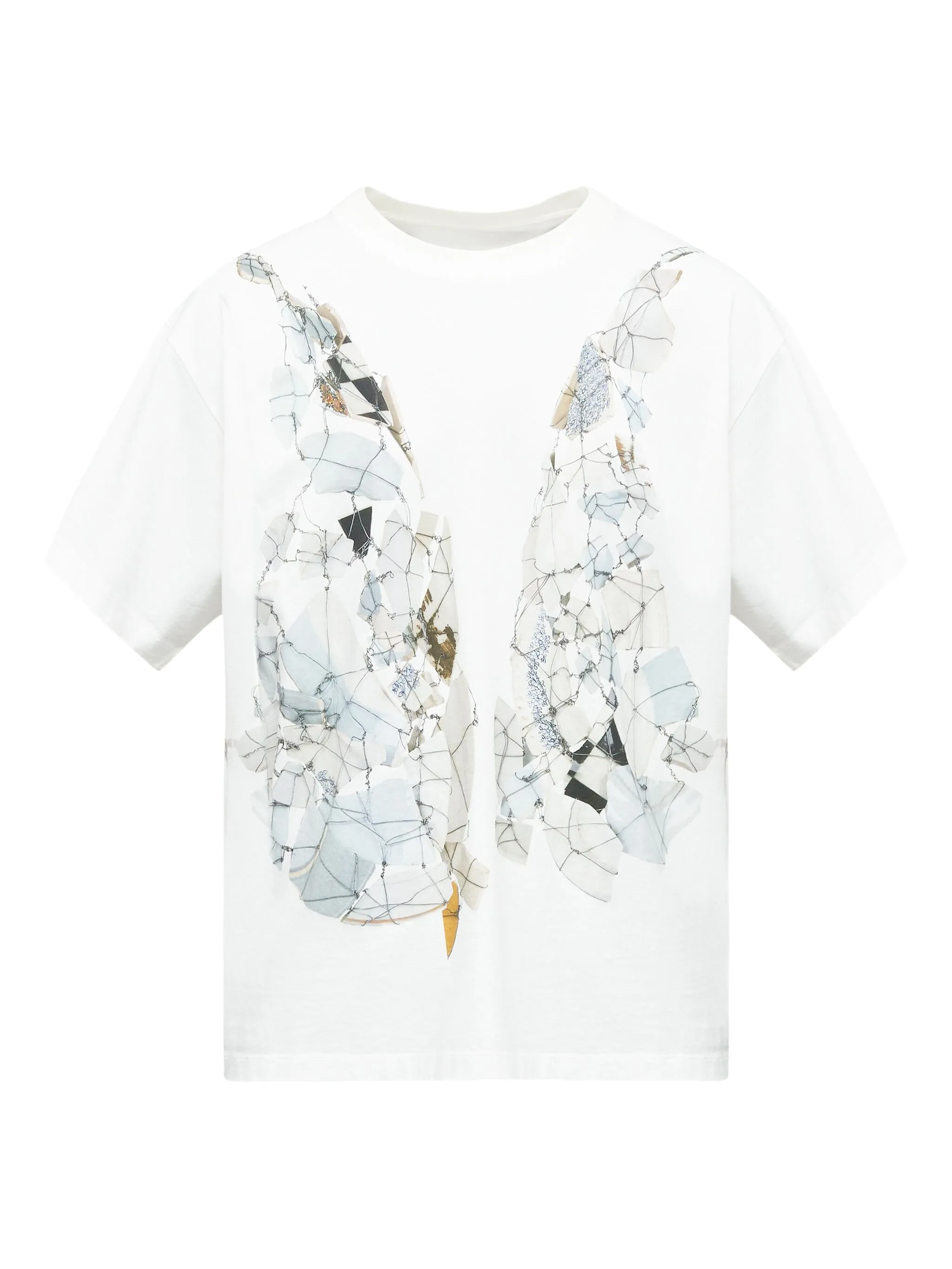 Fragmented Wings Graphic T-Shirt