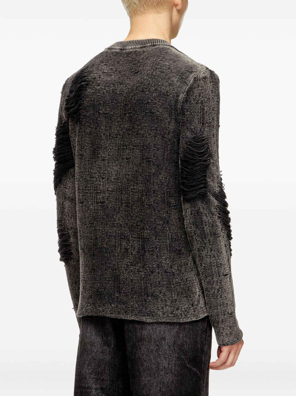 Frayed-Detail Sweater - Image 4