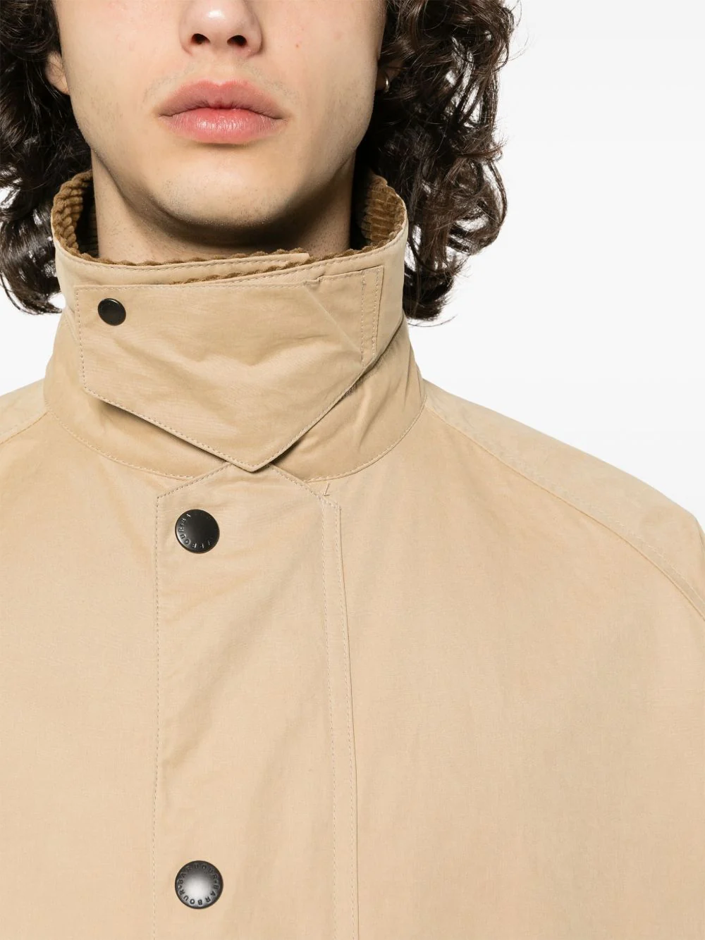 Gabardine Press-Stud Jacket - Image 2