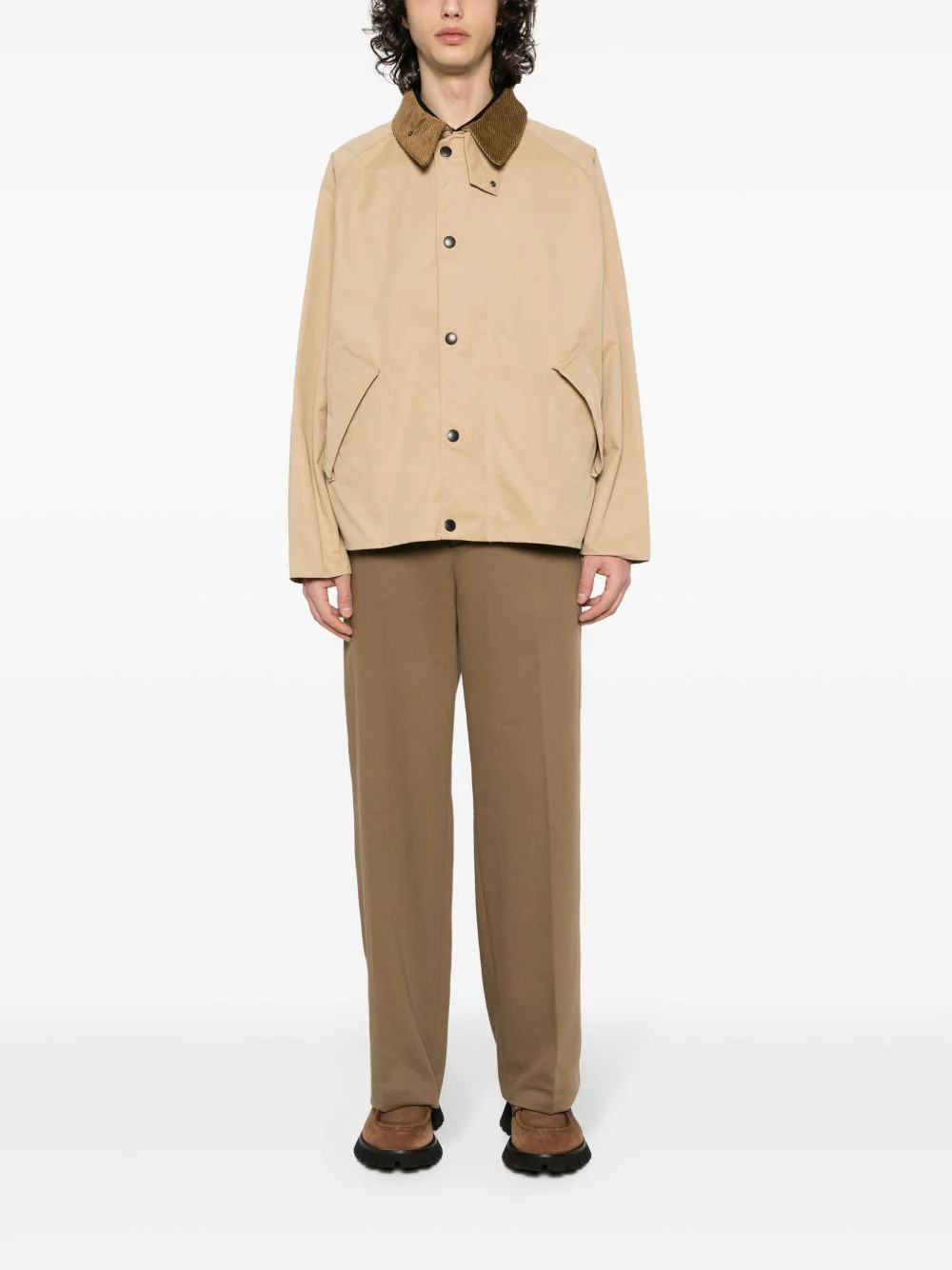 Gabardine Press-Stud Jacket - Image 3