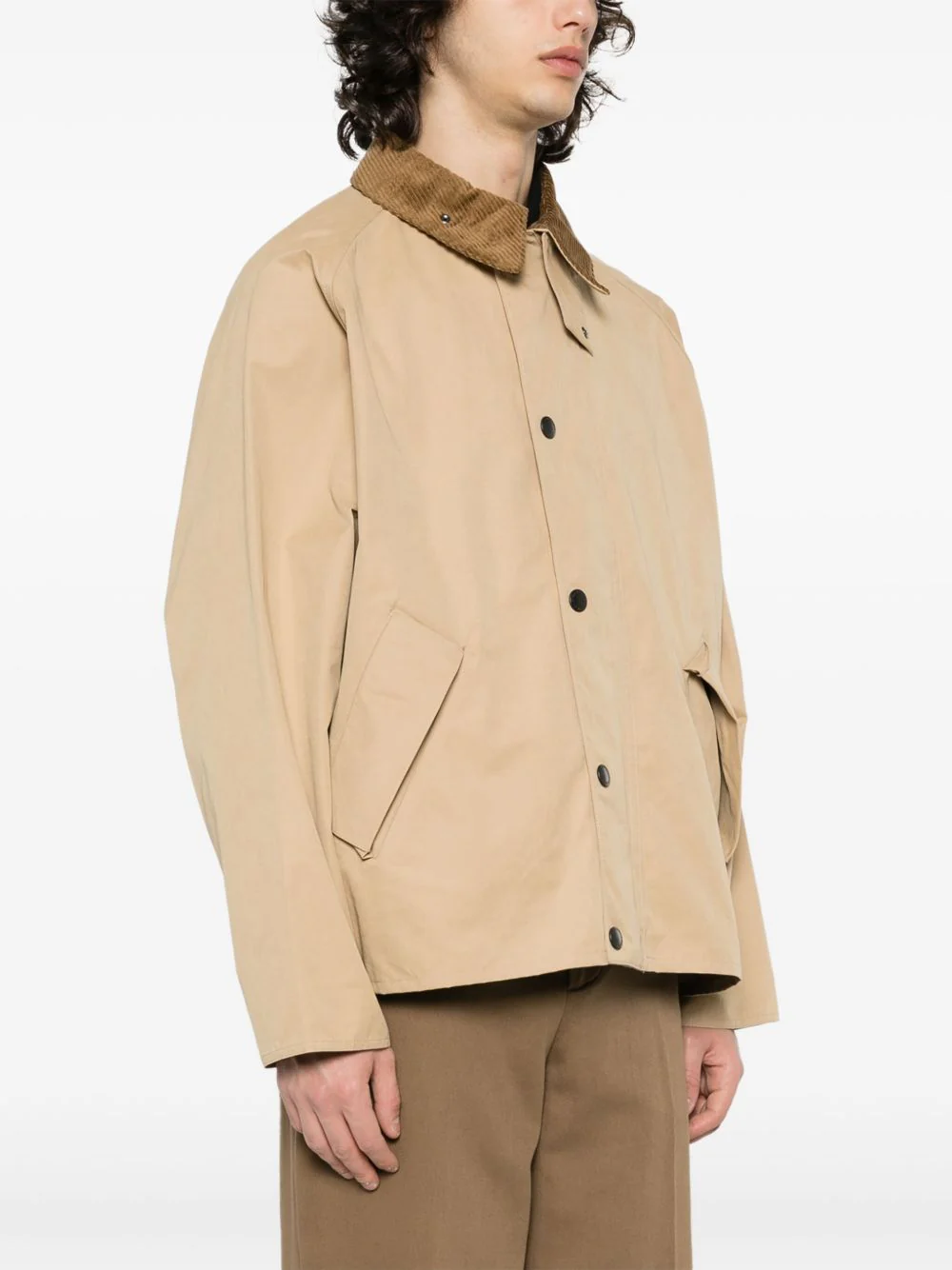 Gabardine Press-Stud Jacket - Image 4