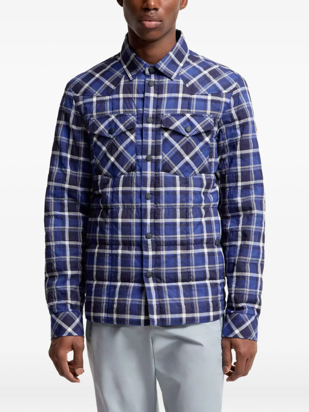 Gelt Plaid Quilted Jacket - Image 3