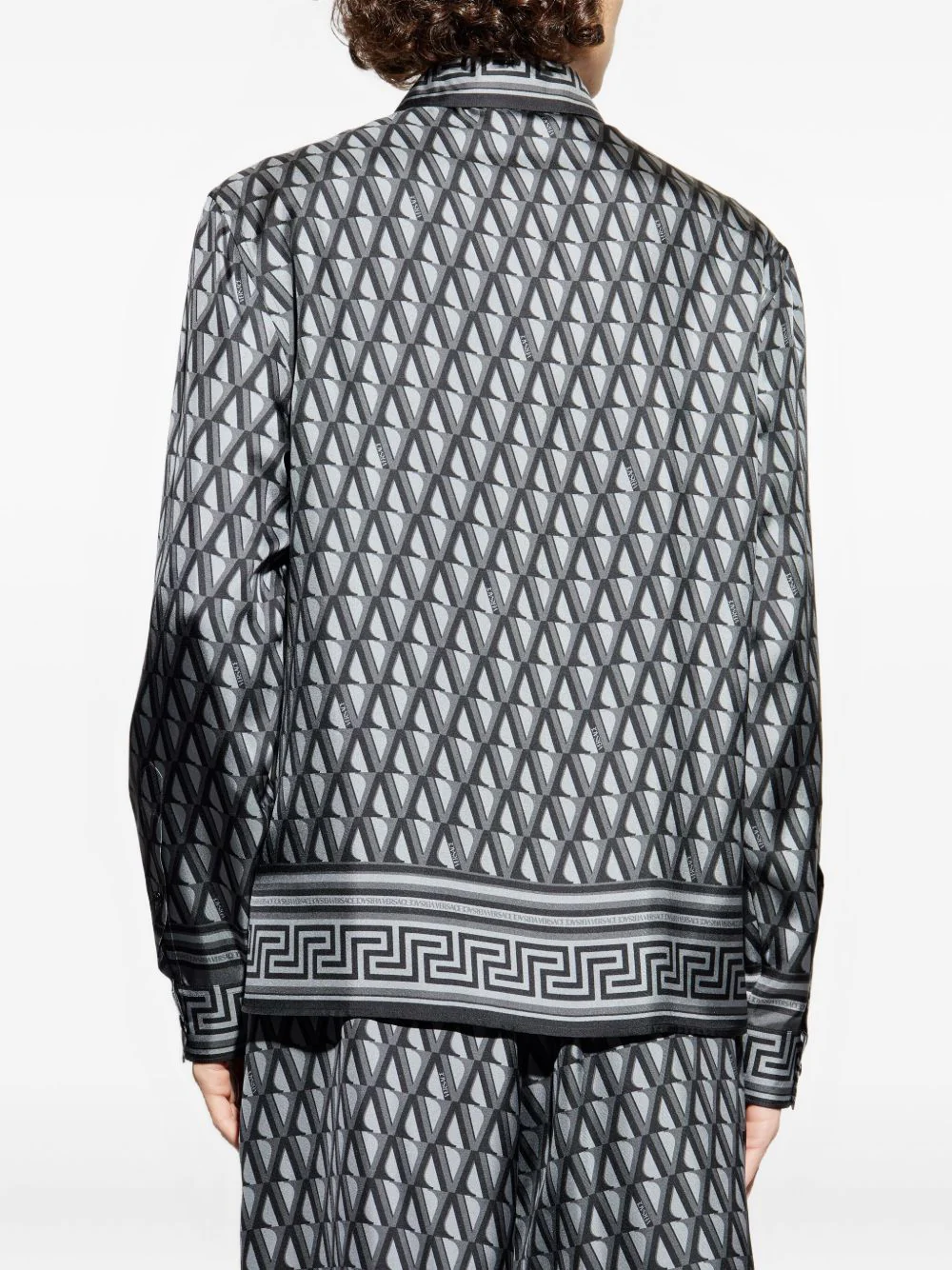 Geometric-Pattern Shirt - Image 4