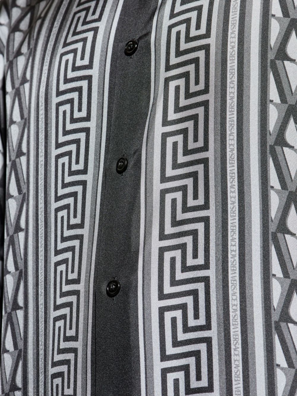 Geometric-Pattern Shirt - Image 5