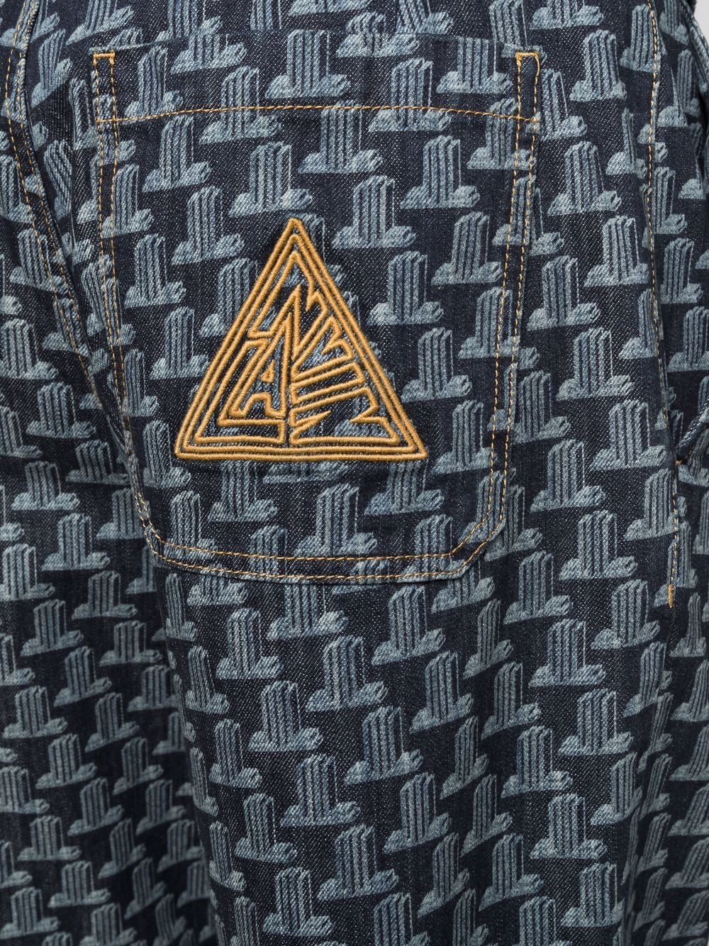 Geometric-Print Bermuda Shorts - Image 5