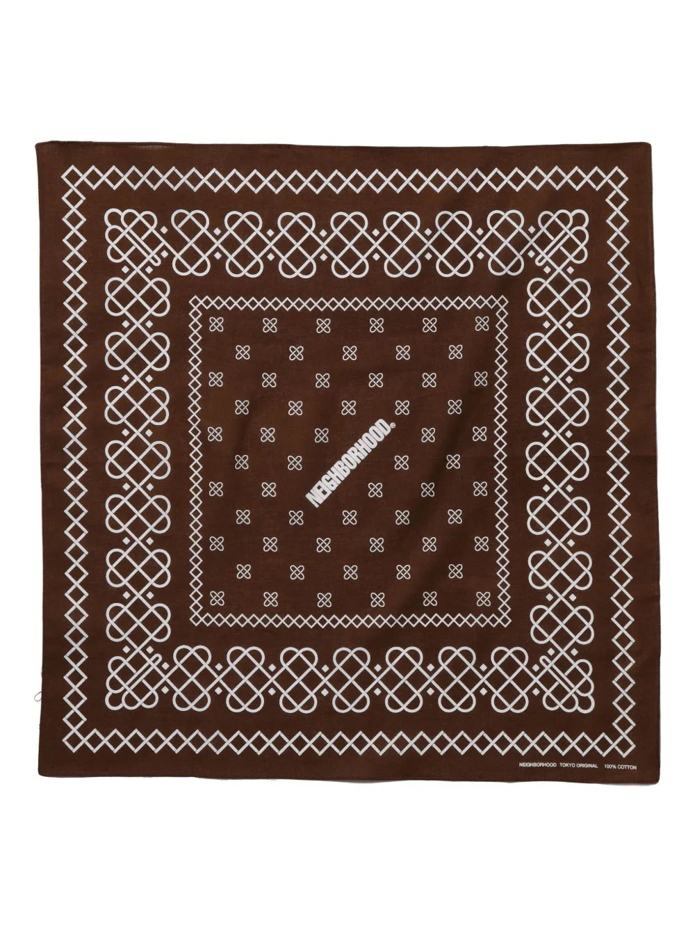 Geometric-Print Scarf