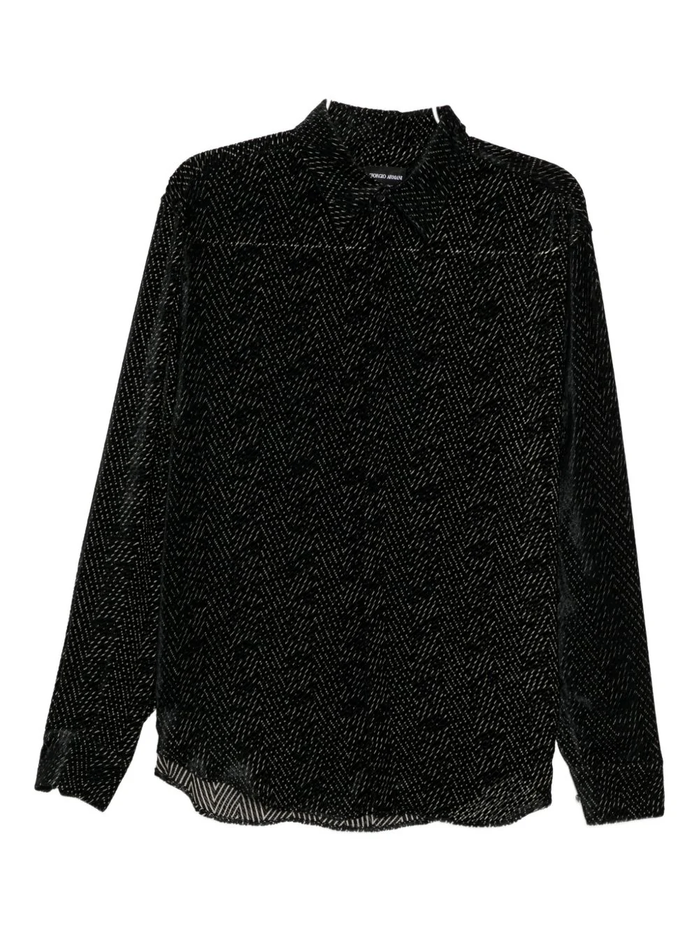 Geometric-Print Shirt