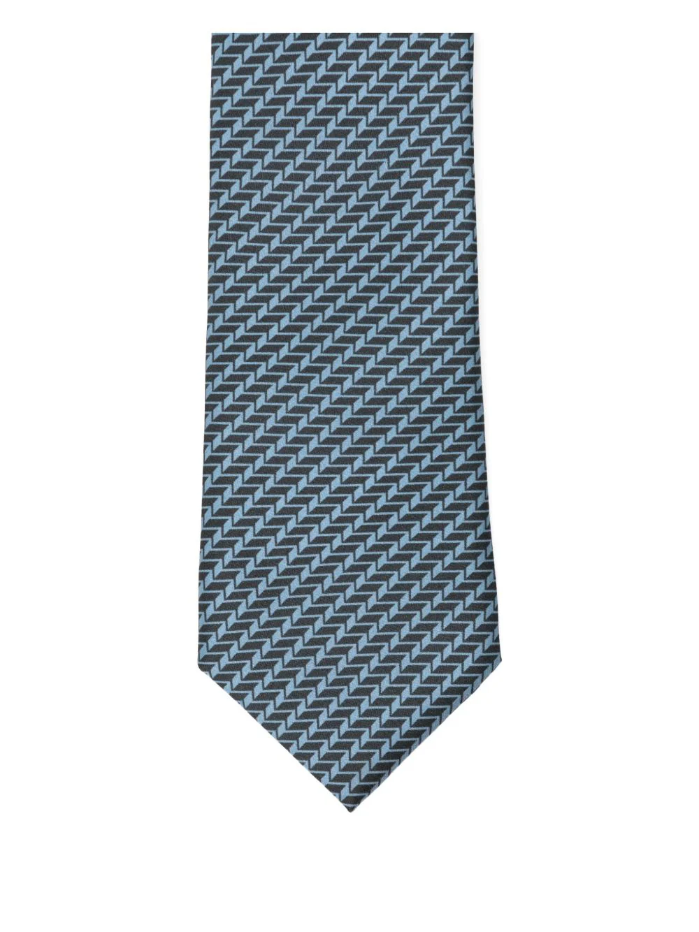 Geometric-Print Tie - Image 3