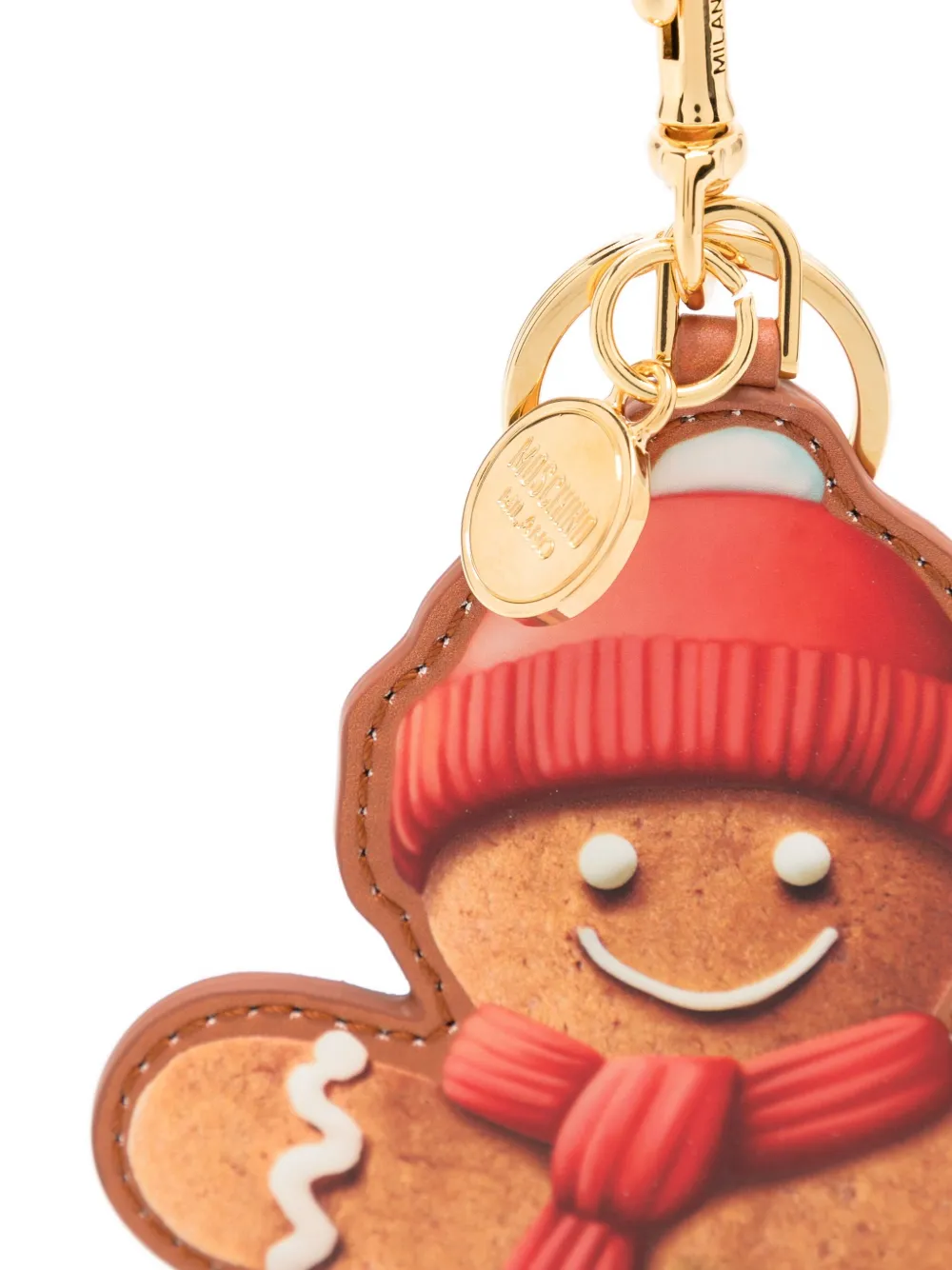 Gingerbread-Print Keyring - Image 3