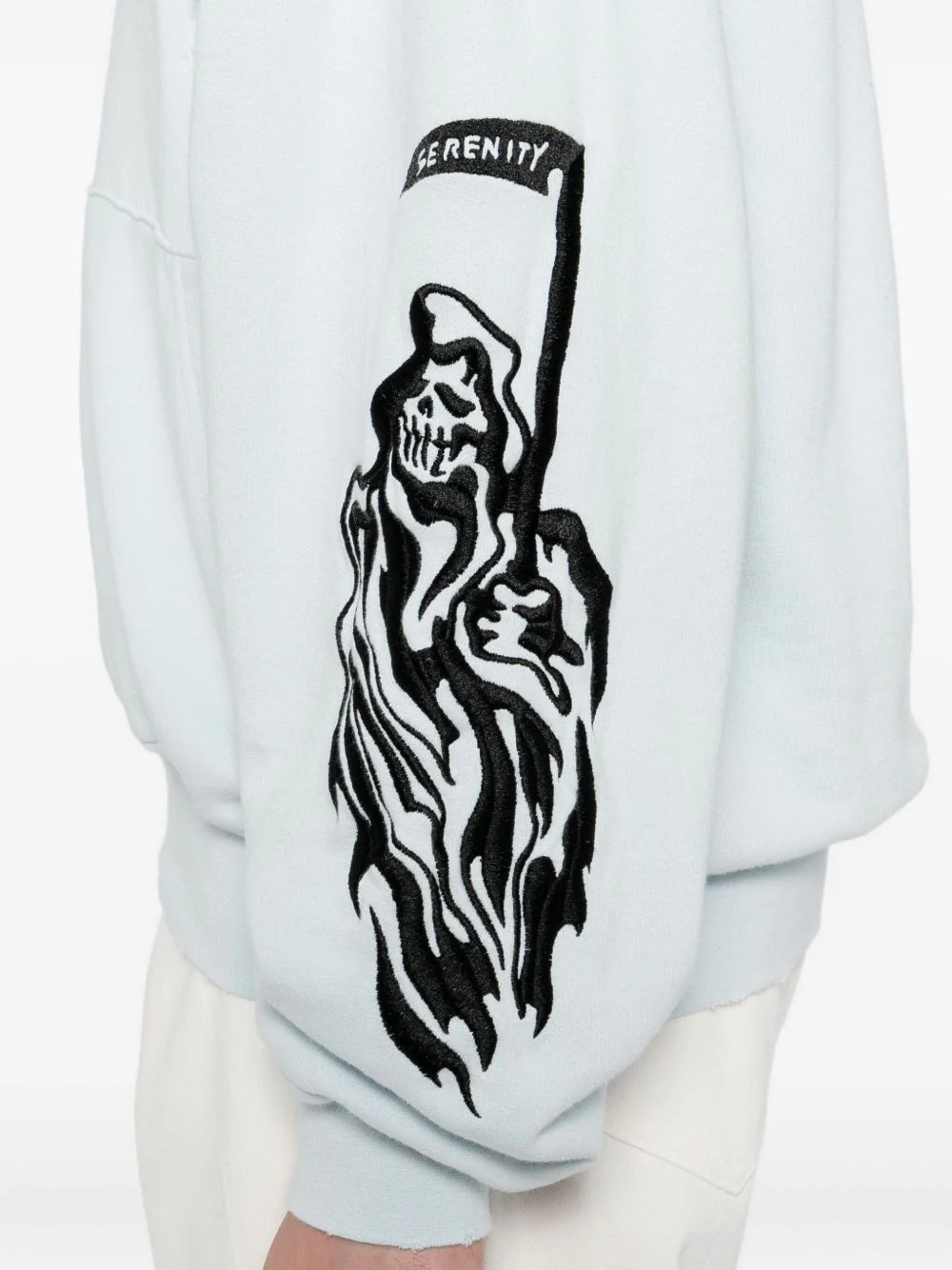 Graphic-Embroidered Hoodie - Image 5