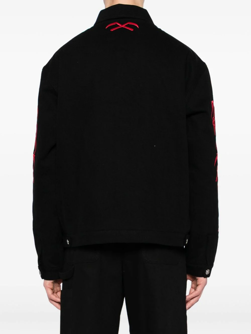 Graphic-Embroidered Jacket - Image 2