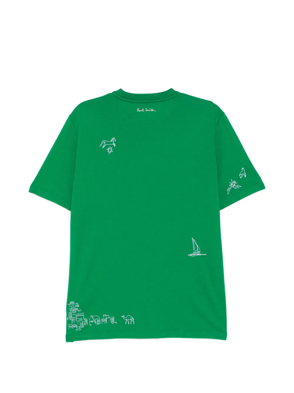 Graphic-Embroidered T-Shirt - Image 2