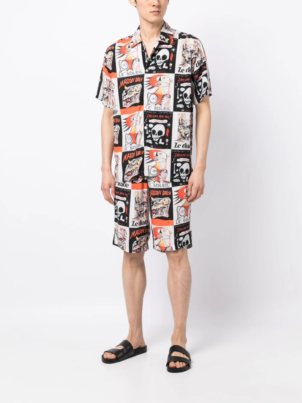 Graphic-Print Bermuda Shorts - Image 2