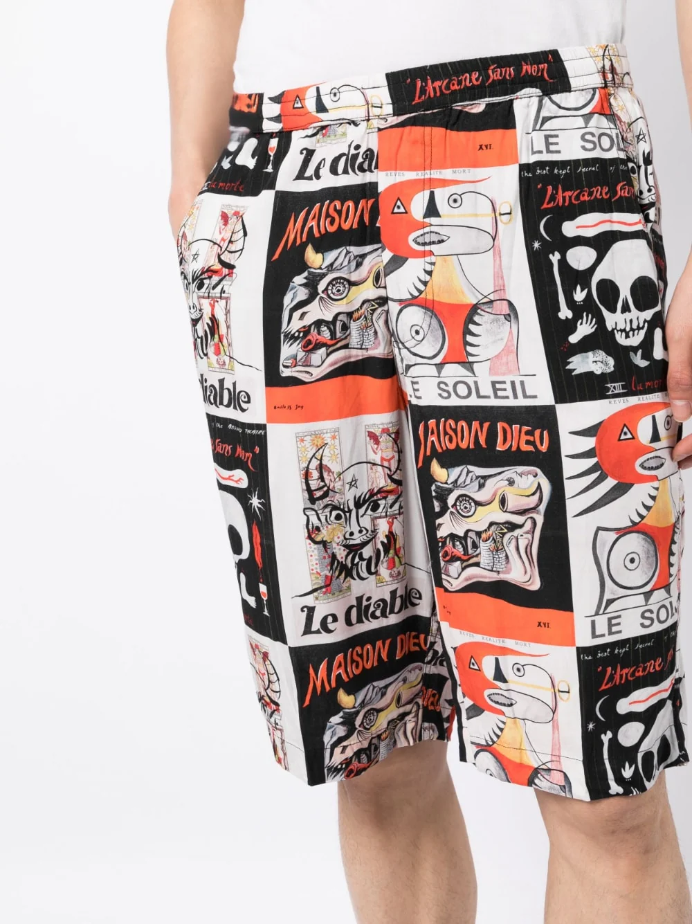 Graphic-Print Bermuda Shorts - Image 3
