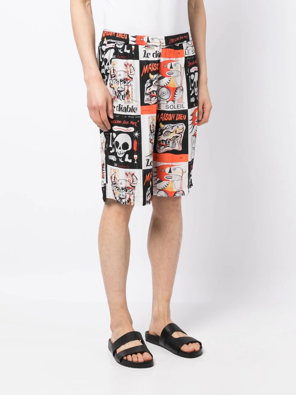 Graphic-Print Bermuda Shorts - Image 4
