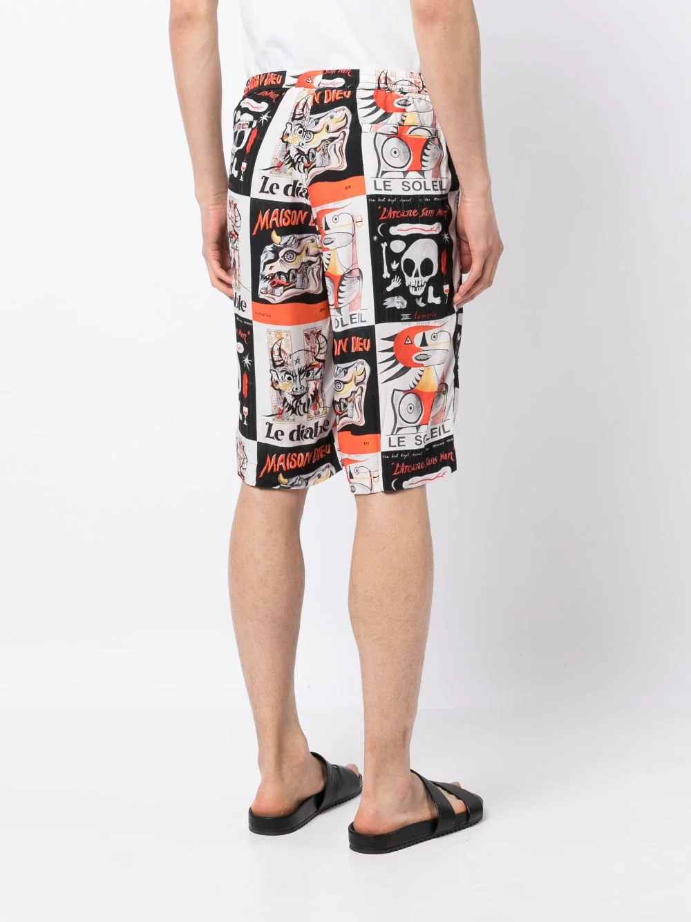 Graphic-Print Bermuda Shorts - Image 5