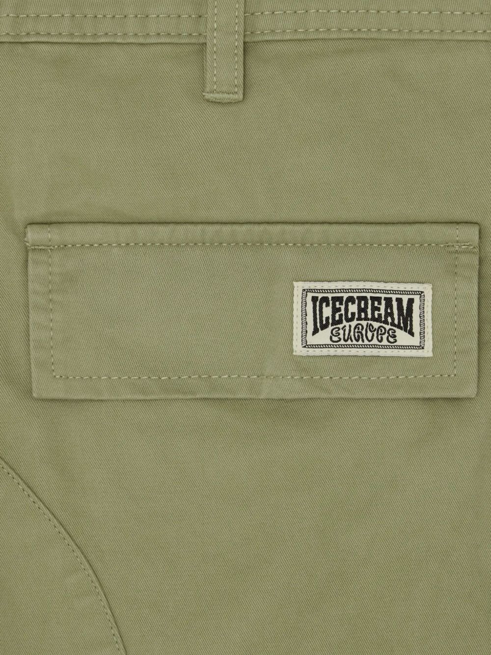 Graphic-Print Cargo Trousers - Image 4