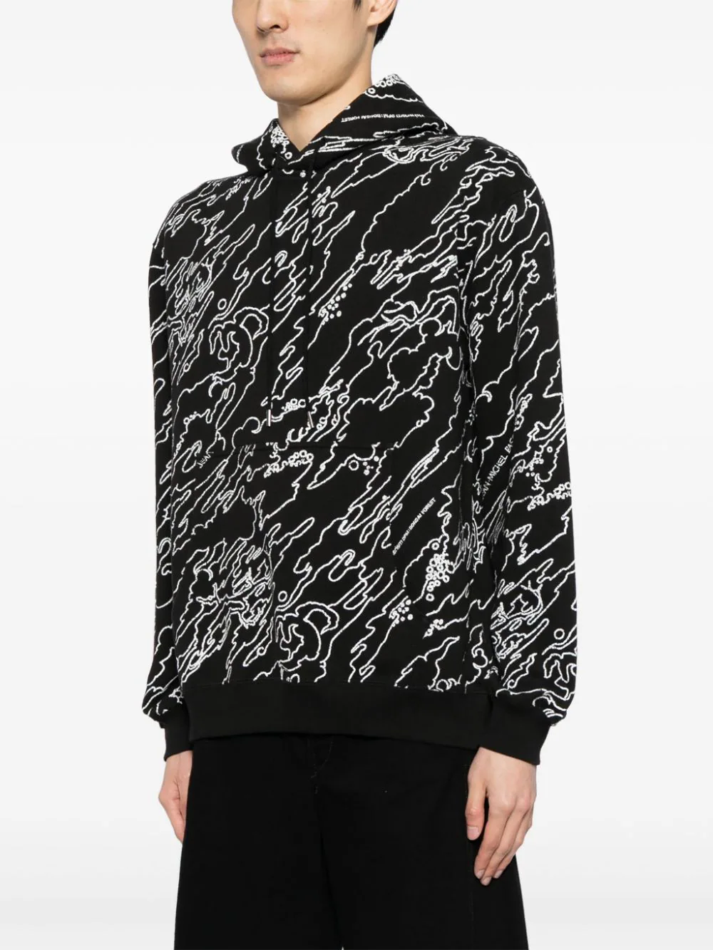 Graphic-Print Cotton Hoodie - Image 3
