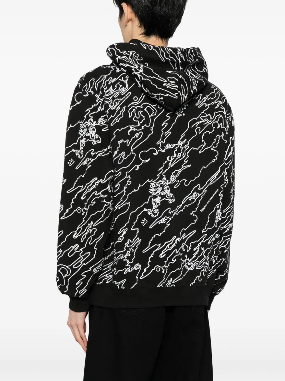 Graphic-Print Cotton Hoodie - Image 4