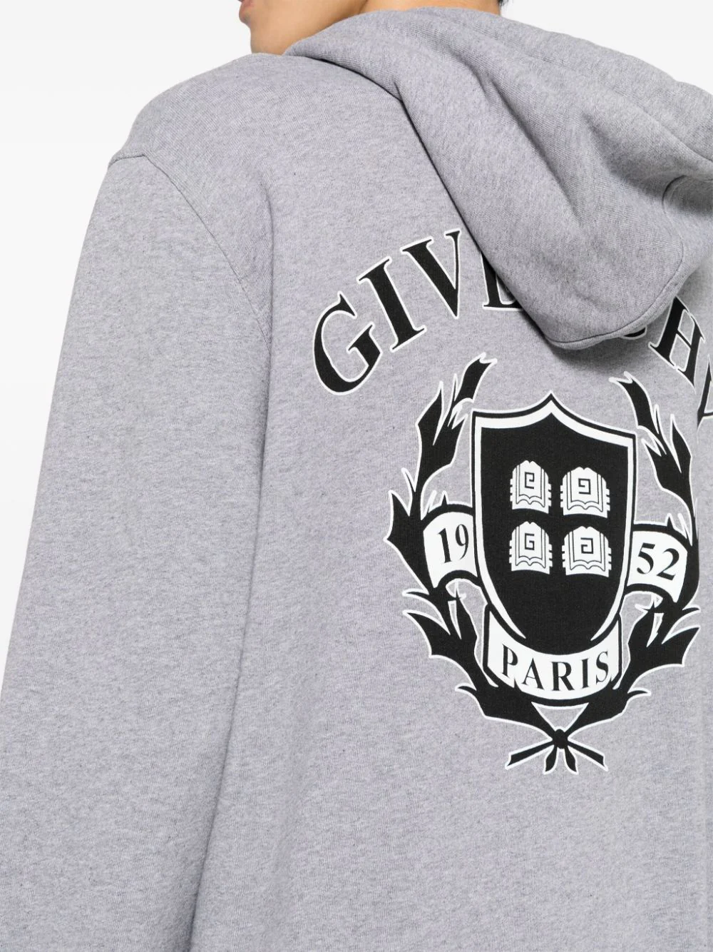 Graphic-Print Cotton Hoodie - Image 4