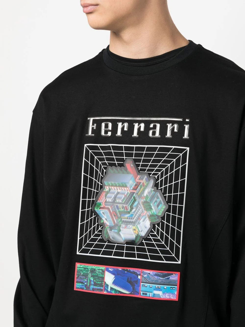 Graphic-Print Cotton Sweatshirt - Image 3