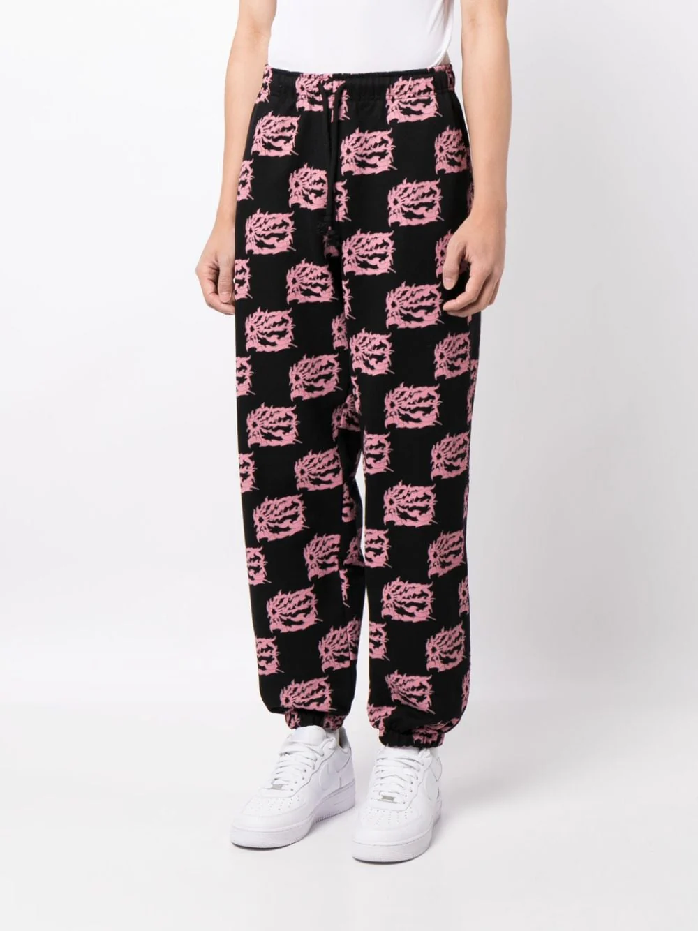 Graphic-Print Cotton Track Pants - Image 5