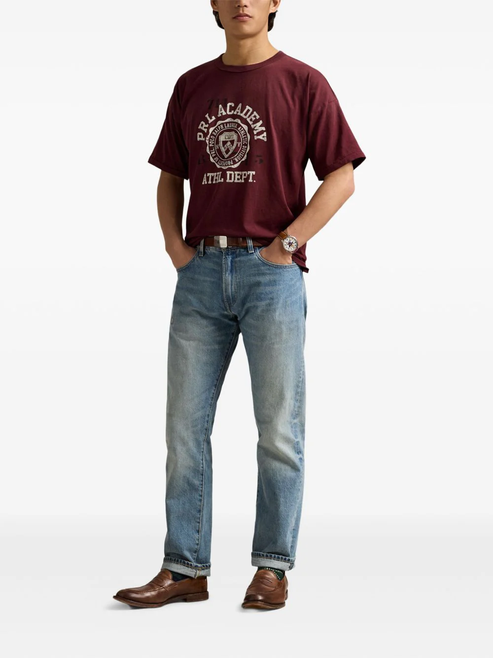 Graphic-Print Crew-Neck T-Shirt - Image 4