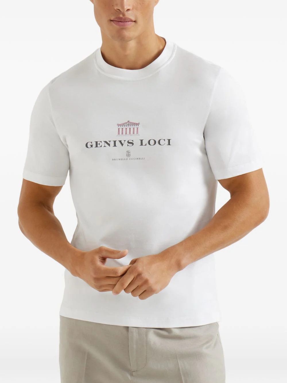 Graphic-Print Crew-Neck T-Shirt - Image 2
