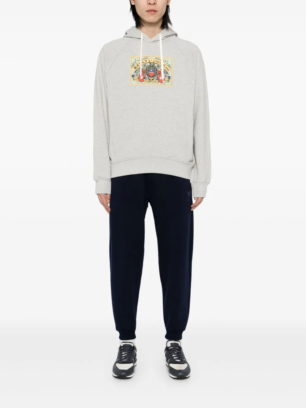 Graphic-Print Hoodie - Image 2