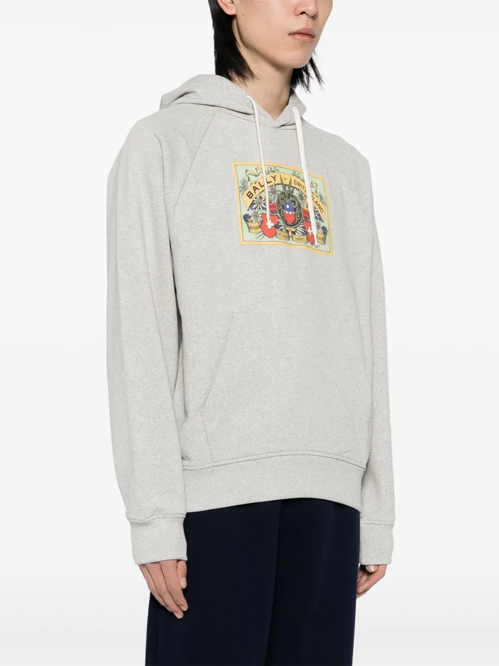 Graphic-Print Hoodie - Image 3