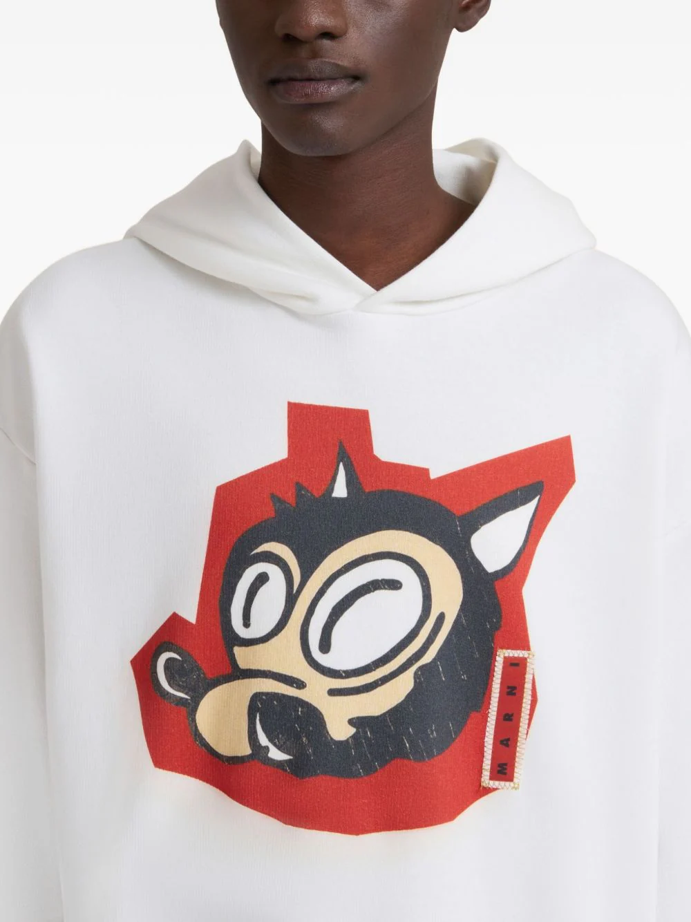 Graphic-Print Hoodie - Image 2