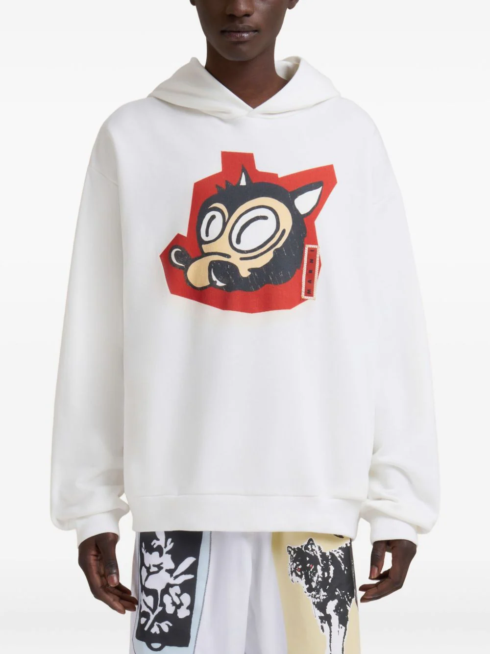 Graphic-Print Hoodie - Image 4
