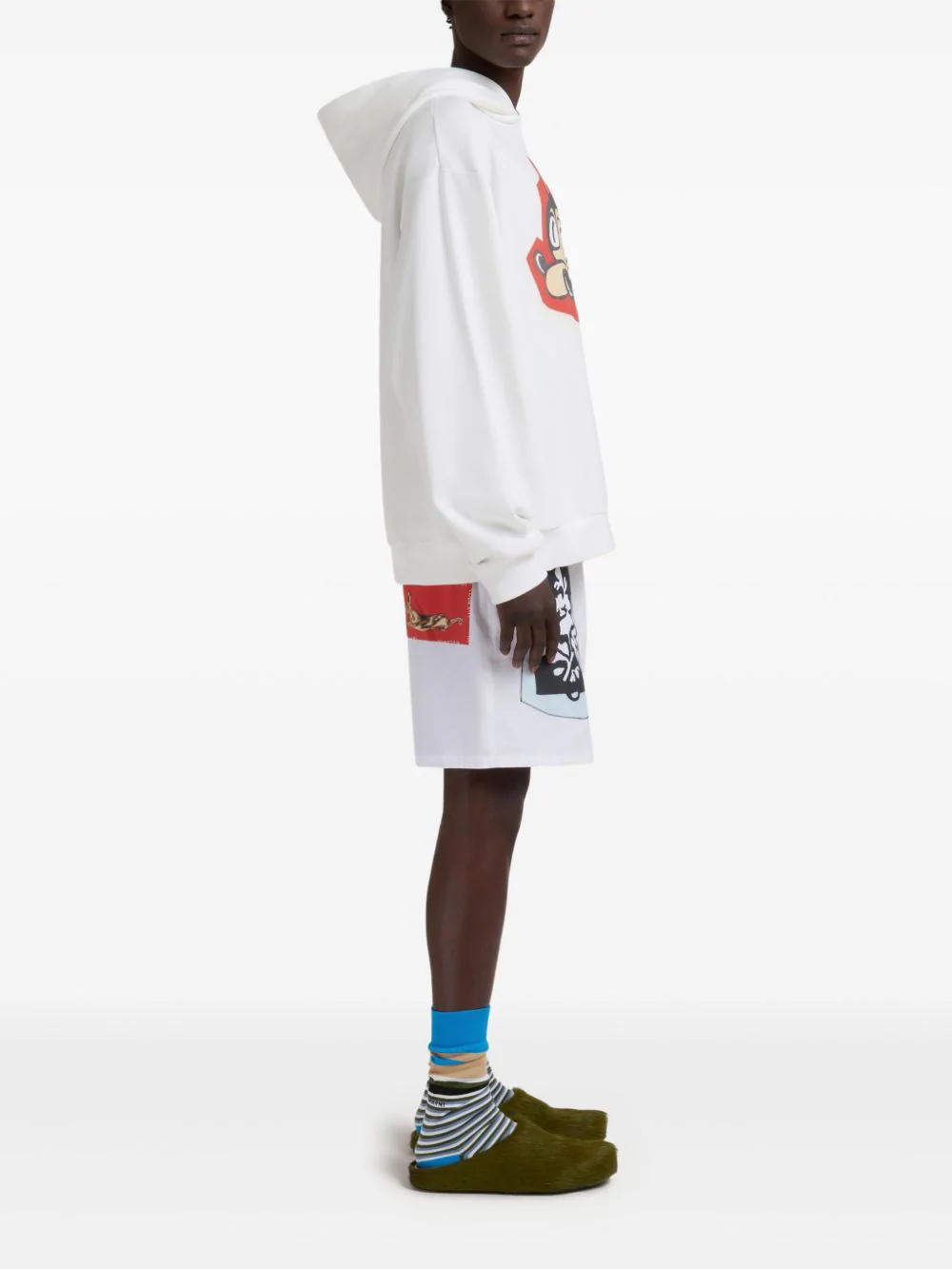 Graphic-Print Hoodie - Image 5