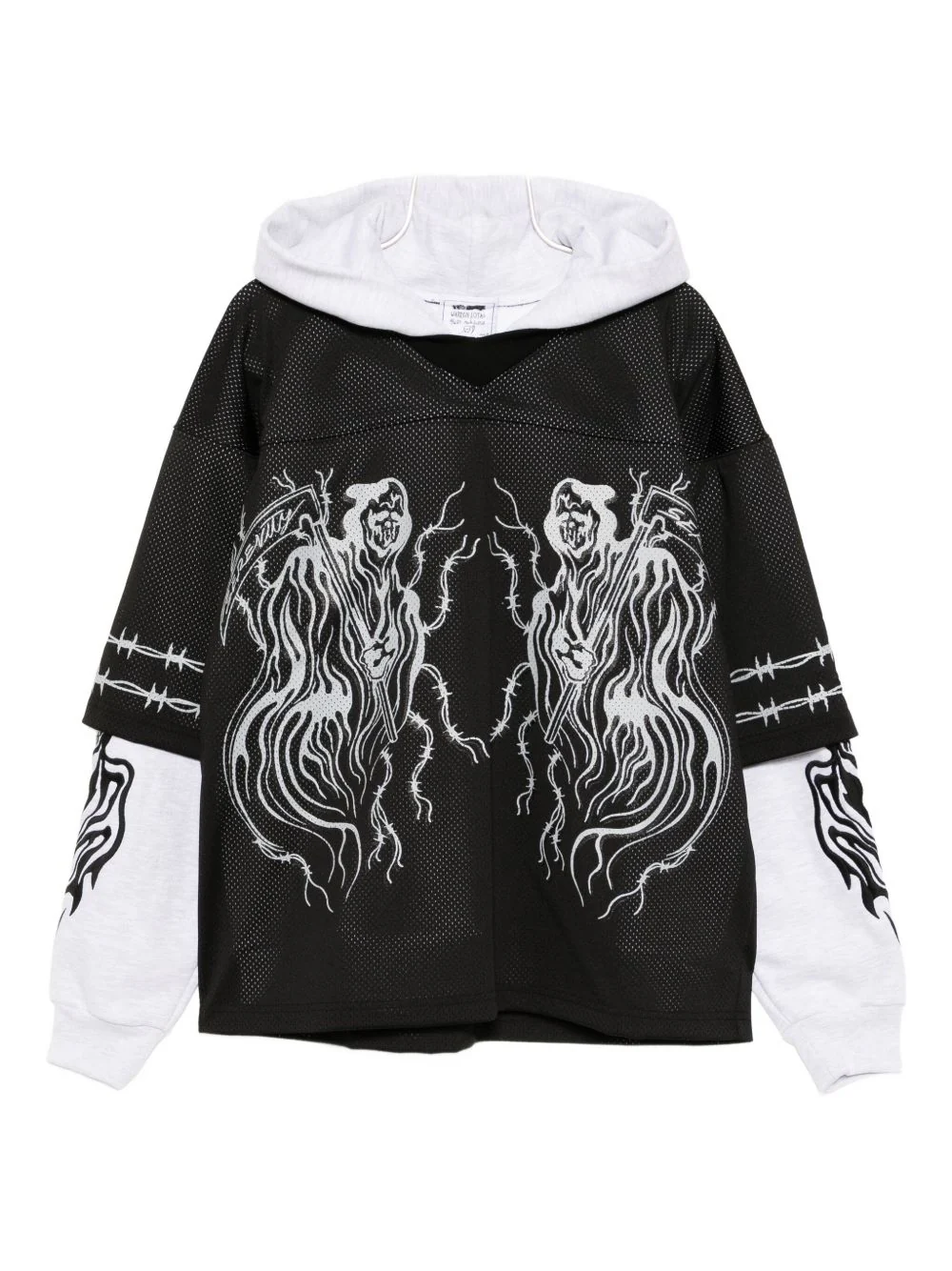 Graphic-Print Hoodie