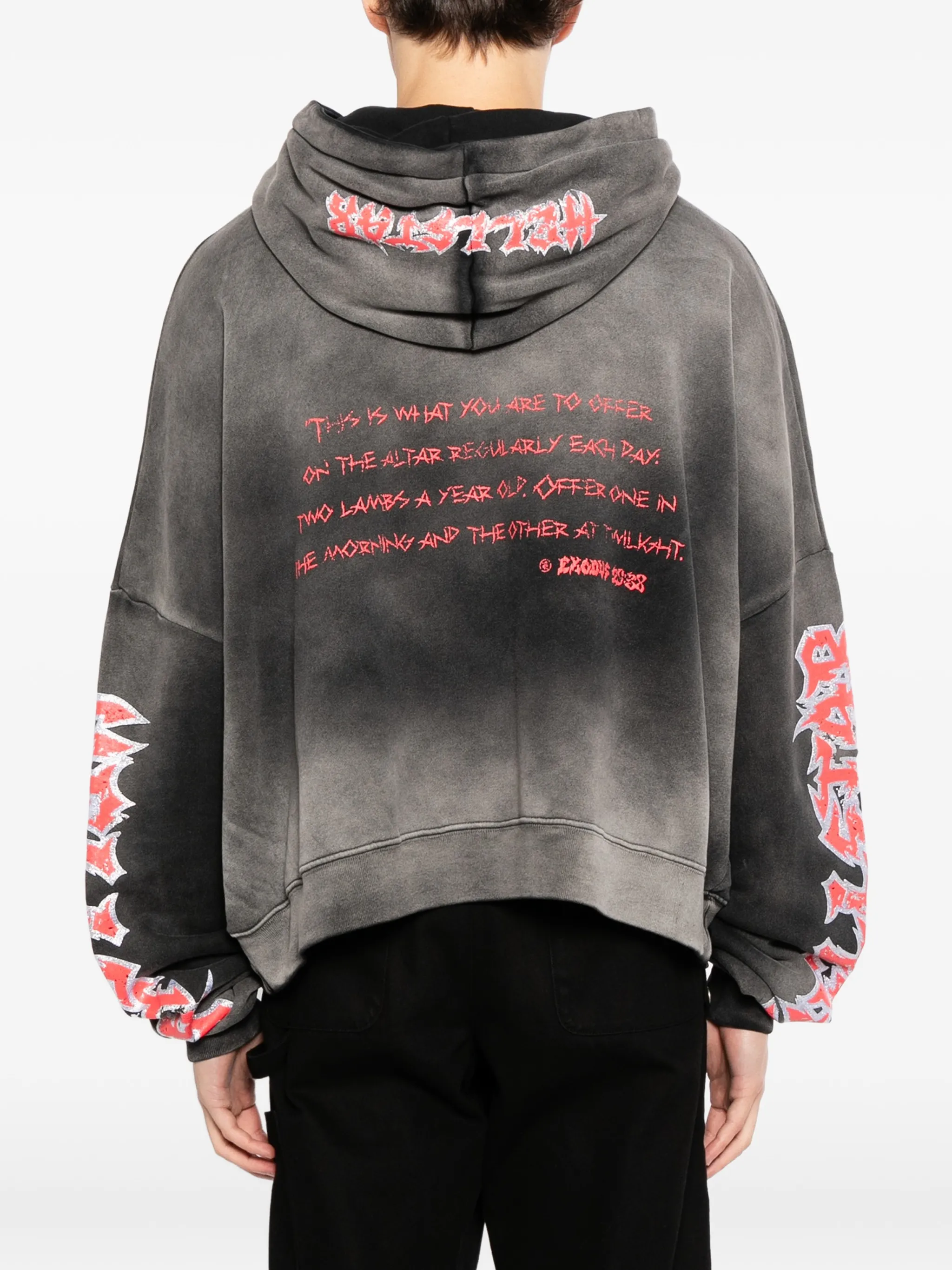 Graphic Print Hoodie - Image 4