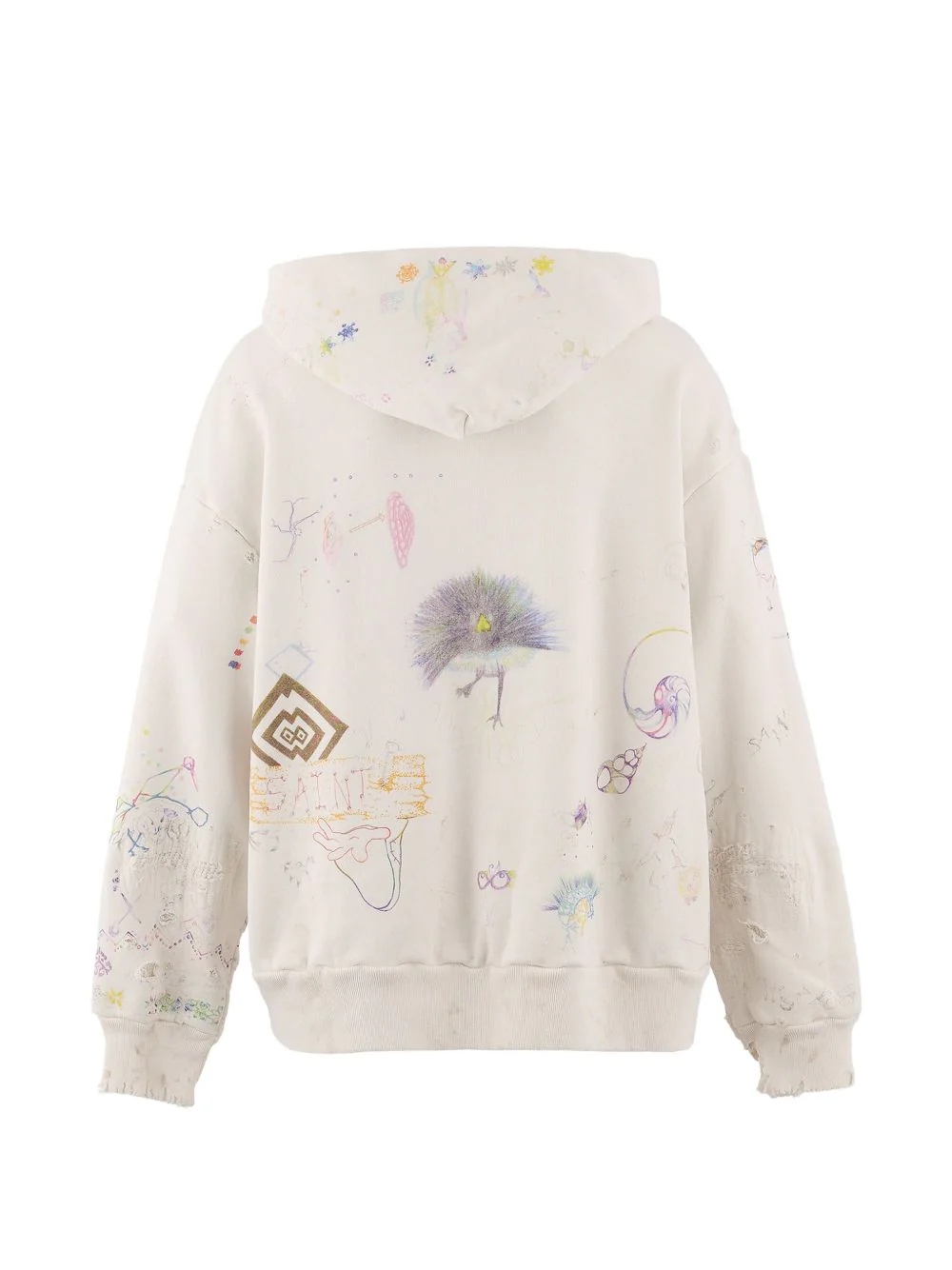 Graphic-Print Hoodie - Image 2
