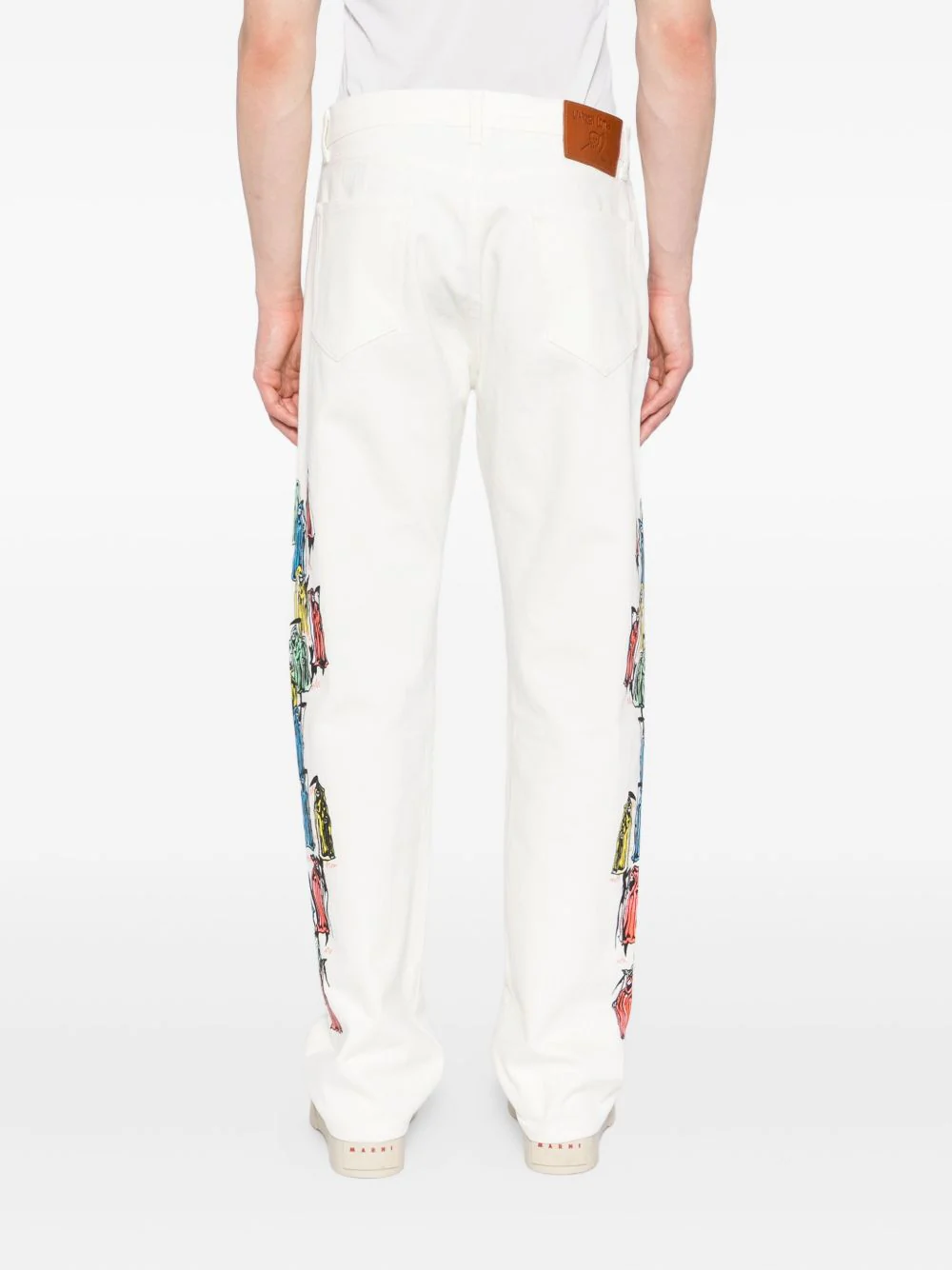 Graphic-Print Jeans - Image 5