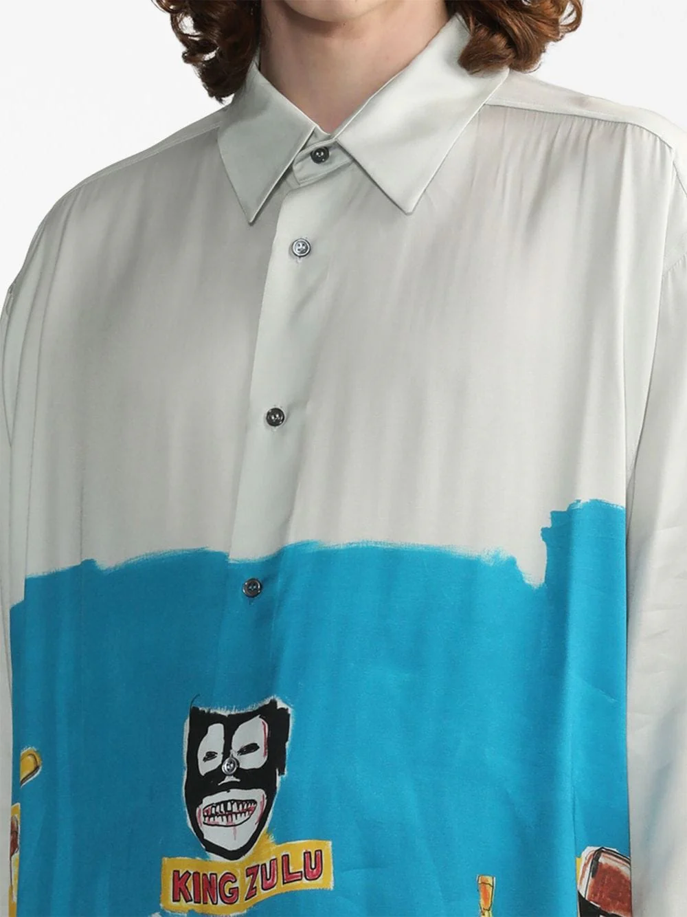 Graphic-Print Long-Sleeve Shirt - Image 6