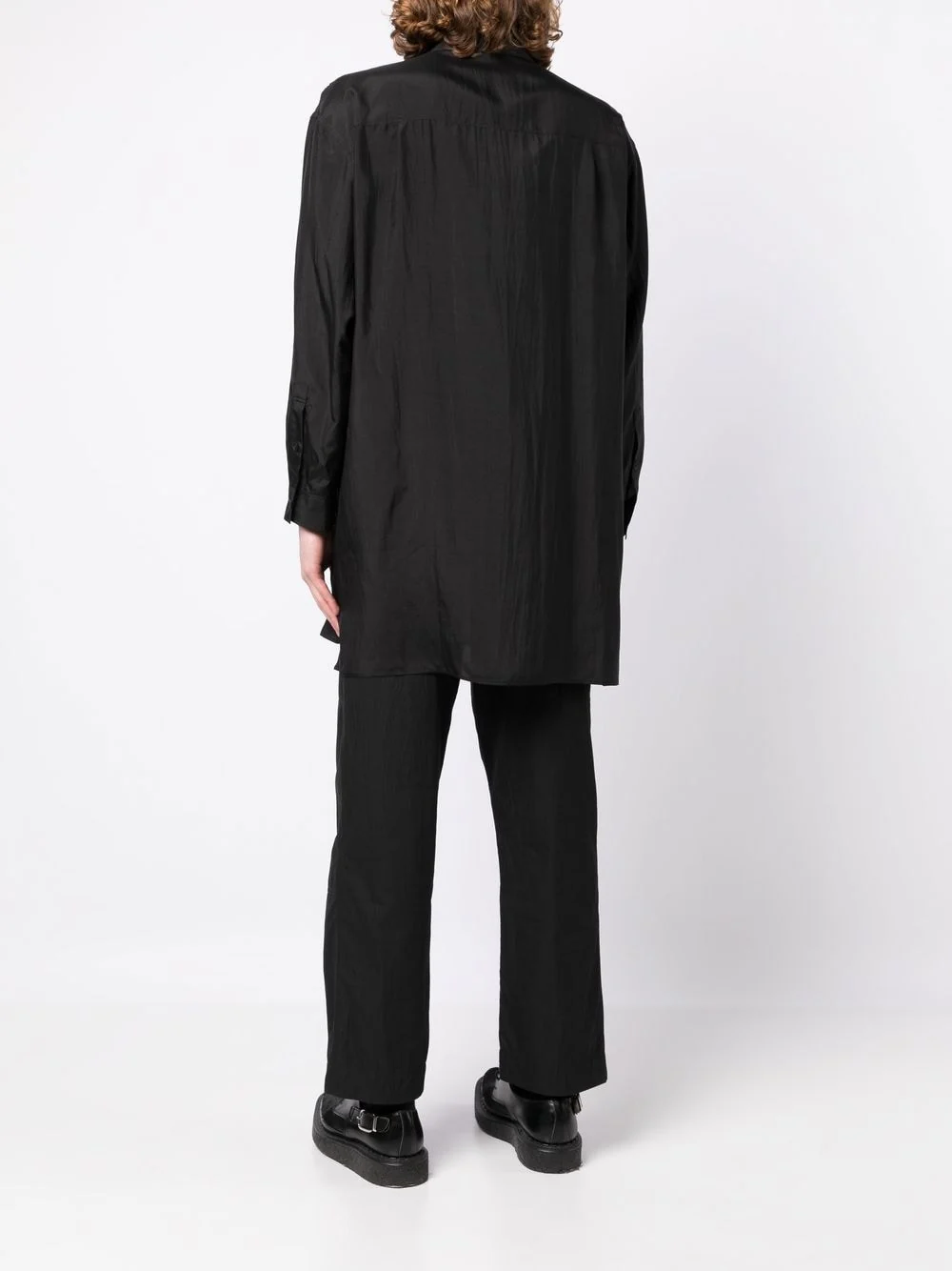 Graphic-Print Long-Sleeve Shirt - Image 5