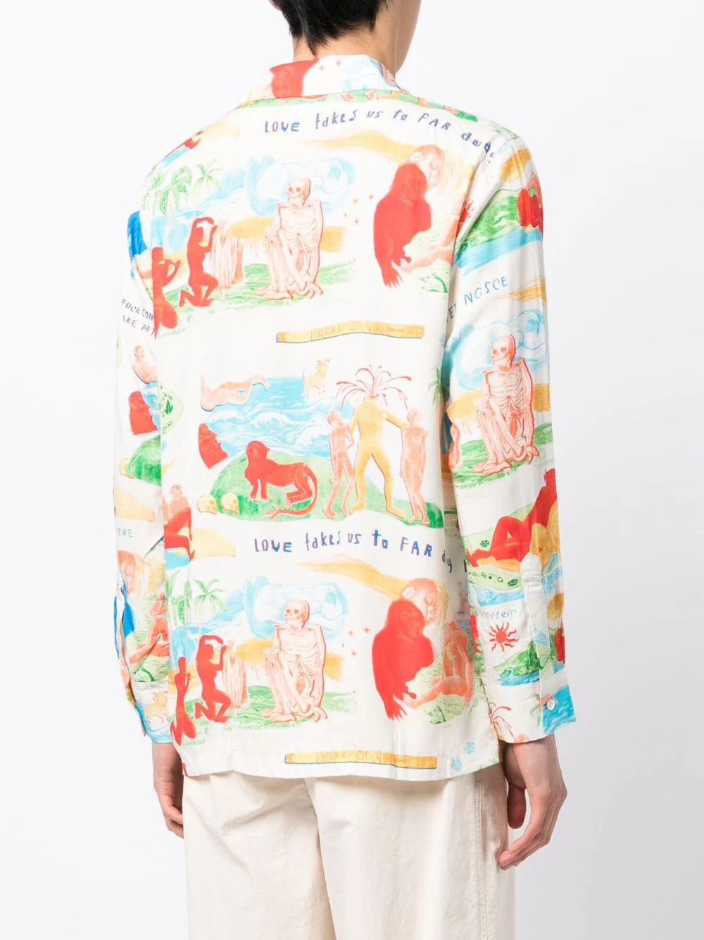 Graphic-Print Long-Sleeve Shirt - Image 4