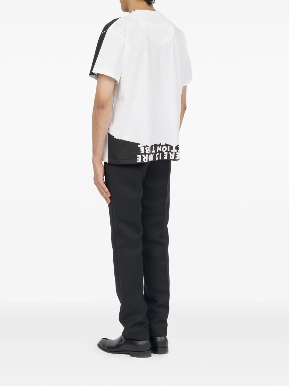 Graphic-Print Panelled T-Shirt - Image 2