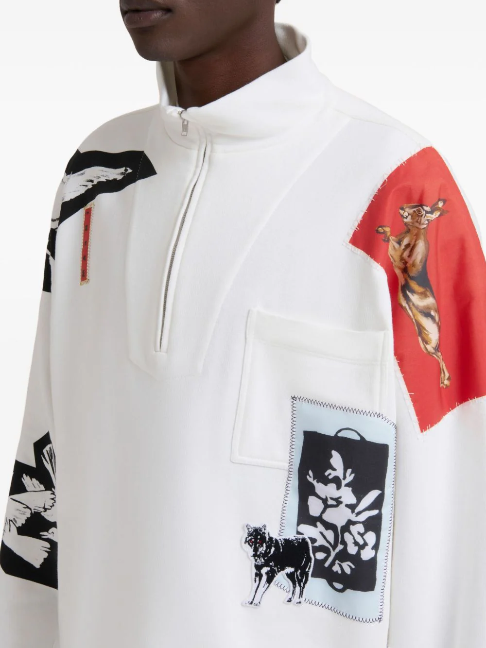 Graphic-Print Pullover - Image 3