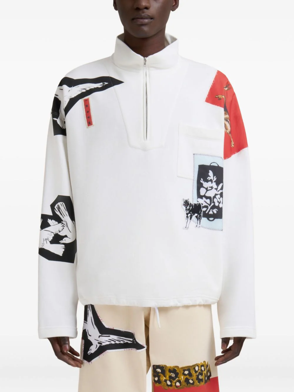 Graphic-Print Pullover - Image 4