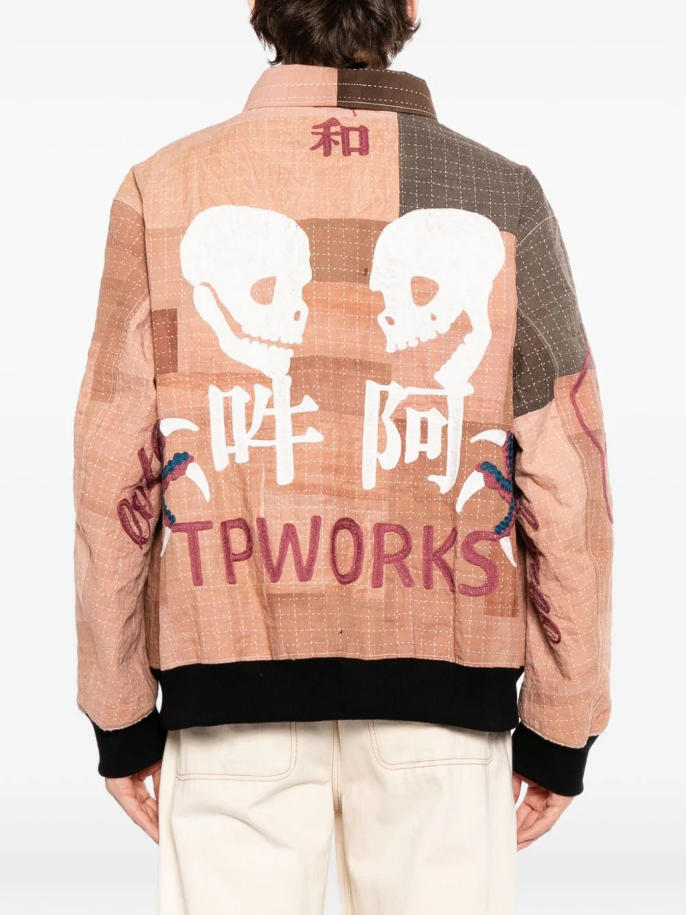 Graphic-Print Reversible Jacket - Image 6