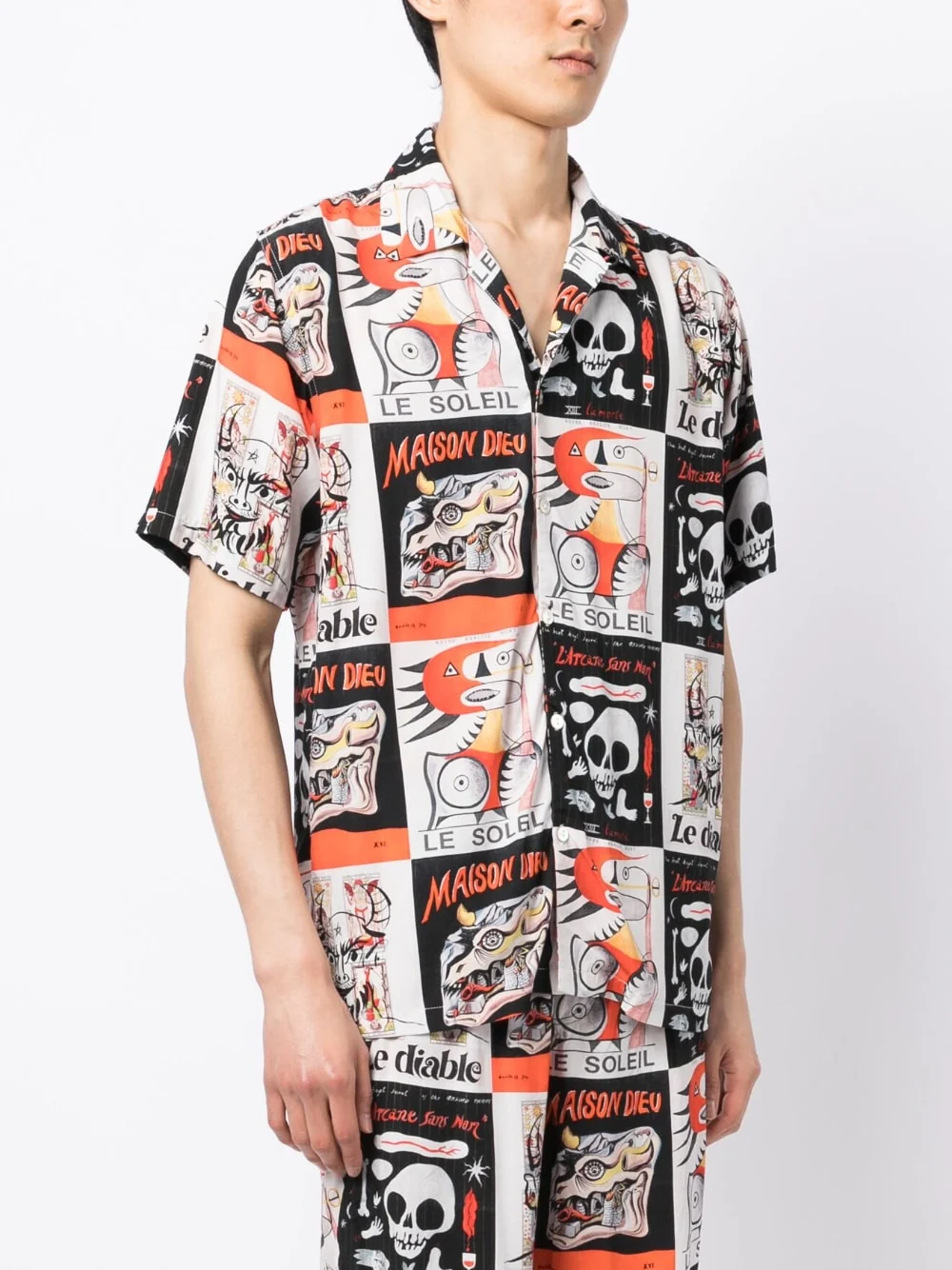Graphic-Print Short-Sleeve Shirt - Image 2