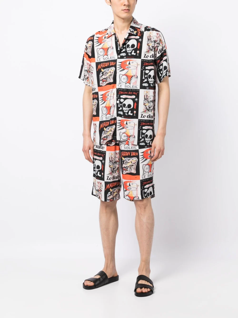 Graphic-Print Short-Sleeve Shirt - Image 3