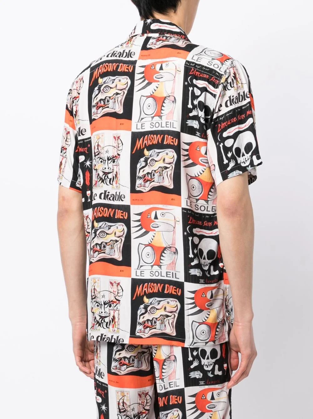 Graphic-Print Short-Sleeve Shirt - Image 4